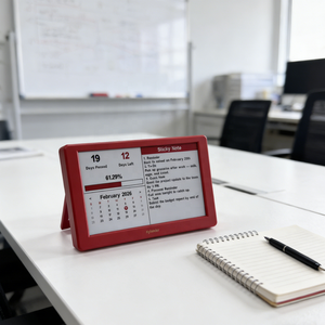 Hub d'information tout-en-un, affichage multi-cartes, classements sportifs, prix des actions, rappel de vacances automatique, écran intelligent Wi-<span class=keywords><strong>Fi</strong></span> E-Paper 7 pouces - Product Image 3