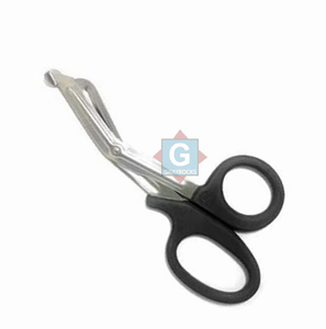 Ciseaux utilitaires EMT de haute qualité en pierre grise, manche en plastique, ciseaux manuels pour infirmières, pour retirer les bandages, certifiés CE, 1 an - Product Image 4