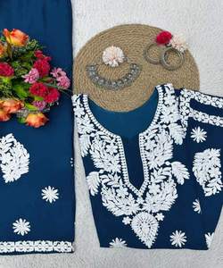 ชุดเดรสสไตล์ปากีสถานสไตล์ฟิวชั่นสุดชิคสไตล์ปากีสถานสำหรับงานปาร์ตี้ - Product Image 6