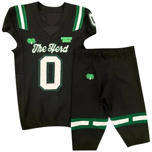 Camiseta de fútbol americano personalizada, camiseta de fútbol americano de sarga, ropa de fútbol americano púrpura - Product Image 4