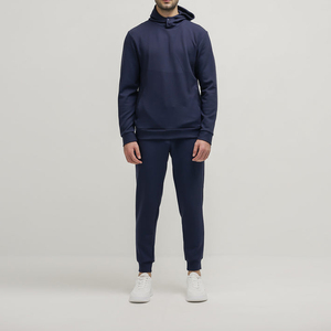 OEM 100% Cotton Hoodie Long Sleeves Sweatshirt With 3D <b>Embossed</b> Custom Oversized Pullover Winter Print Hoody Wholesale - Product Image 1