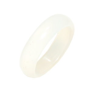 White Agate Natural <b>Stone</b> Ring - Product Image 2