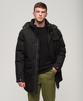 Vente en gros veste parka en duvet pour hommes de style canadien manteau d'hiver imperméable équipement d'extérieur épais grande taille polaire d'extérieur