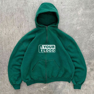 Bordado desgastado lavado con ácido de alta calidad, conjunto de chándal con capucha de diseño de retales de rayas desteñidas al sol fresco con logotipo de impresión 3D - Product Image 4