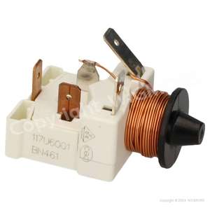 Relé de arranque para compresores Danfoss & Secop 117U6001 - Product Image 1