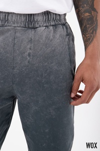 OEM service personnalisé surdimensionné coton lourd hommes personnalisé basique nouveau premium lavé survêtement pantalon en gros tendance 2024 qualité - Product Image 5