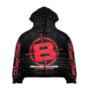 Sudaderas con capucha lavadas con ácido de alta calidad personalizadas 2026 con logotipo serigrafiado Diseños de personalización Ajuste relajado Ropa atractiva - Product Image 5