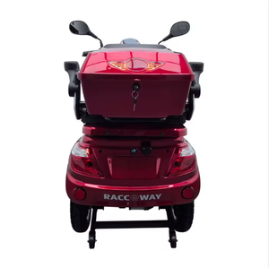 Tricycle électrique pour seniors Modèle VIA Rouge Moteur 60V 1000W 3000W Carrosserie ouverte Capacité de charge 150 kg Vitesse maximale 30 km/h - Product Image 2