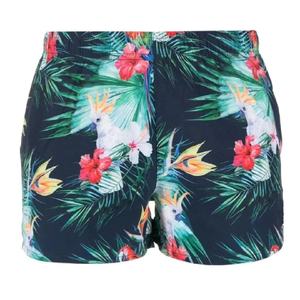 High Quality Women's Short Plus Size Luxury Polyester/Cotton Custom Sexy Printing Washed Technique High <b>Waist</b> Lightweight - Product Image 3