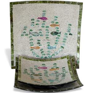 Plato de Nácar Sostenible para Decoración de Comedor Ecológico y Servicio de Mesa Decorativo de Vietnam - Product Image 1