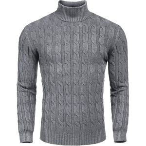 Pull-over en tricot de polyester pour hommes personnalisé de haute qualité avec un design respirant pour la décoration hivernale de logo et de motif - Product Image 1