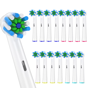 360 Degree Rotating <b>Round</b> 4-Piece Dupont Oral <b>Brush</b> Refills for Electric Toothbrush Household Use - Product Image 3