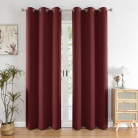Rideaux occultants de luxe modernes pour salon, écologiques, insonorisants, sur mesure, 100 % coton, motif vague, vente en gros