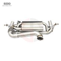 Système d'échappement Catback Valvetronic en acier inoxydable poli miroir SDO Performance pour Lotus Emira 2.0T 2021+ avec silencieux