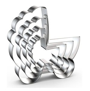 Metal Biscuit Mold Cutter Hot Selling Product Custom Christmas Custom Biscuit Steel <b>Cookie</b> Cutter Set - Product Image 2