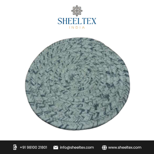 Alfombra de poliéster trenzada a mano de la mejor calidad para exteriores, recién llegada, alfombras modernas hechas a mano para habitación, cocina, oficina, comedor, venta al por mayor - Product Image 2