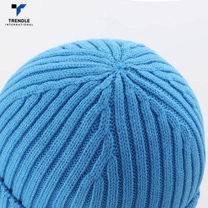 Wholesale Custom Logo Cotton Beanies <b>Hats</b> for <b>Men</b> Breathable High Quality Common Fabric OEM Service - Product Image 3