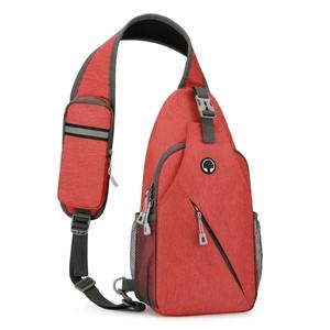 Sac à bandoulière décontracté pour hommes Sac léger multifonctionnel pour sports de plein air Sac de fitness Compatibilité avec téléphone portable Nouveau design - Product Image 1