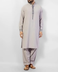 Nouvelle arrivée Pakistan Shalwar Kameez Set, Vêtements islamiques Robe Kameez, Salwar Kameez Pakistanais Hommes Vente en gros pour un usage formel - Product Image 4
