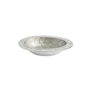 Elegant & Modern Kitchen Ware <b>Counter</b> Top Fruit Serving Bowl Silver Aluminium Cast Serving Bowl Perfect For Serving Snacks - Product Image 4