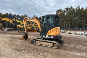 Chargeuse sur chenilles diesel CX37C, mini-excavatrice avec pompe hydraulique ENERPAC et moteur Kohler, haute efficacité - Product Image 2