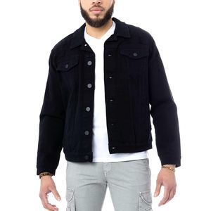 Chaquetas vaqueras informales para hombre más vendidas, chaquetas de hombre de talla personalizada, Chaquetas vaqueras informales de Hip Hop de tendencia superior para hombre a bajo precio - Product Image 1