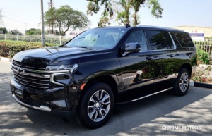 Véhicules de luxe d'occasion à faible kilométrage <span class=keywords><strong>CHEVROLET</strong></span> SUBURBANs <span class=keywords><strong>2022</strong></span> LT <span class=keywords><strong>2022</strong></span> MODÈLE ANNÉE PETROL NOIR COULEUR Voitures bien entretenues et prêtes à l'emploi - Product Image 3