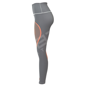 Mallas de yoga ligeras sin costuras personalizadas OEM, mallas de Yoga de cintura alta transpirables de LICRA/poliéster con cintura elástica - Product Image 5