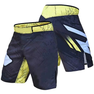 Pantalones cortos de MMA de alta calidad más vendidos, diseños personalizados transpirables y de secado rápido para pelear, boxeo y artes marciales - Product Image 6