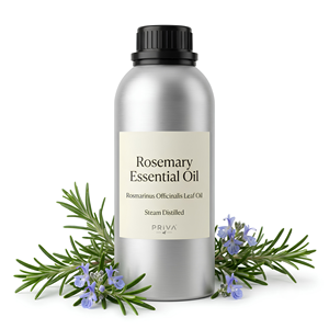 Aceite Esencial de Romero Puro y Natural de Marruecos, Destilado al Vapor, Aroma a Hoja de Rosmarinus Officinalis, Fragancia para Cuidado Personal DIY - Product Image 1