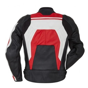 Custom Chenille Embroidered Men's Leather Baseball Jacket Custom Varsity Jacket for Men Bomber Winter Motorbike Leather Jacket - Product Image 4