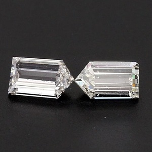 0.40CT to 3.00CT Lab Grown Diamond Bullet Cut Lab Created Diamond Loose for Drop Earrings Pair Bullet for Side Stone <b>Jewelry</b> - Product Image 5