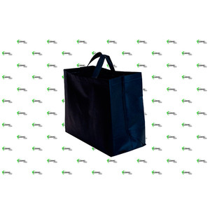 Sac en boîte noir 50+18x35cm 100gsm Novotex TNT 60pcs B2B - Product Image 1