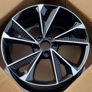Jantes de voiture de tourisme élégantes en alliage forgé dynamique 18 19 20 21 pouces 5x112 <span class=keywords><strong>BMF</strong></span> Noir pour Audi A4l A6l Q5l Voitures de sport - Product Image 1