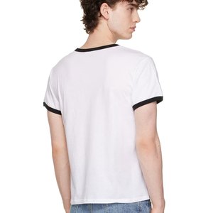 เสื้อยืดเปล่า Next Level 3600 สำหรับสกรีนขายส่ง คุณภาพพรีเมียม เหมาะสำหรับตลาดอเมริกา เสื้อยืดแบบ Ringer - Product Image 1