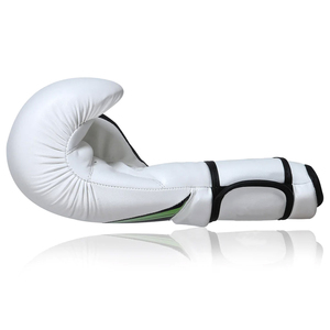 Guantes de combate de entrenamiento de cuero PU personalizados de alta calidad de 14OZ, equipo de entrenamiento de estilo de lucha de Pakistán, guantes de boxeo lisos para exteriores - Product Image 2