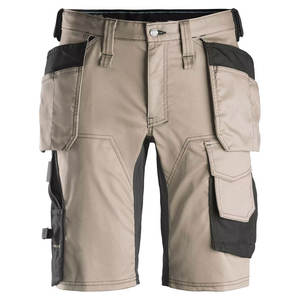 Working Wear Custom Logo Six Pockets Cargo <b>Shorts</b> <b>Elasticated</b> <b>Waistband</b> Cotton Workout Jogger Cargo <b>Shorts</b> - Product Image 2