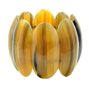 Brazaletes de Cuerno de Búfalo Natural Hechos a Mano, Ecológicos, Tamaño Personalizado, Pulidos, Lisos, Joyería Tradicional Étnica Tallada - Product Image 4