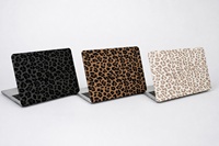 Housse pour ordinateur portable à imprimé léopard en cuir PU 13 14 15 16 pouces, étui pour ordinateur portable imperméable, fournisseur de logo personnalisé