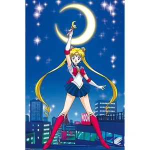 Affiche murale Sailor Moon de style moderne - Product Image 1