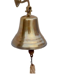 Original Handmade Church Bell, <b>Temple</b> Bell, Hanging Bell Coustmized Brass Hanging Ship's Bell - Product Image 1