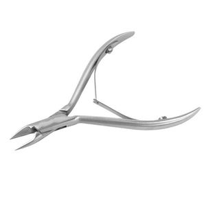 คีมตัดมุมโค้งมนที่มีความแม่นยำในการตัดเล็บที่เท้าเครื่องมือการทำจากสเตนเลสขนาด10ซม. - Product Image 1