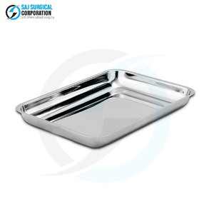Stainless Steel Universal Tray Manual Durable Reusable CE Certified Class I Surgical <b>Kit</b> for General Surgery Procedures - Product Image 1