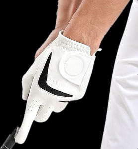 Gants de golf en cuir véritable souple et respirants de qualité supérieure pour hommes, main gauche et droite, accessoires de golf durables en peau de mouton pure - Product Image 4