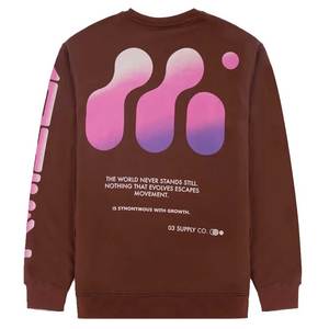 เสื้อสเวตเตอร์คอกลมผ้าขนแกะคุณภาพสูงสำหรับผู้ชายเสื้อสเวตเตอร์ผ้าฝ้าย100% ไซส์6XL - Product Image 2