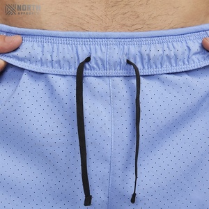 Pantalones Cortos Casuales de Lona para Hombre con Logotipo Personalizado de Alta Calidad, Multicolores, de Secado Rápido, con Cierre de Cordón, para Correr, Fitness, Verano, Precio Económico - Product Image 4