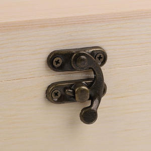 Caja de Madera de Bambú para Regalo de Vino, Caja de Regalo Individual para Vino, para Fiestas y Bodas - Product Image 3