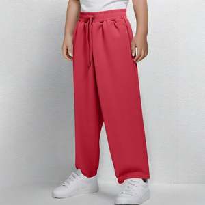 Oversized Wide Leg Sweatpants 450Gsm Baggy <b>Loose</b> <b>Fit</b> Polyester/Cotton Fleece Thick <b>Jogger</b> Pants Mid Waist Casual High Street <b>Men</b> - Product Image 6