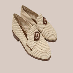 Vente en gros de pantoufles et sandales marocaines faites à la main en raphia, chaussures tissées écologiques pour femmes et hommes, commande en gros, fournisseur direct - Product Image 5