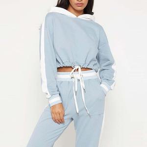 2025 NUEVO CHÁNDAL LOGOTIPO PERSONALIZADO CHÁNDAL DE MUJER TRAJES DE CALLE JERSEY Y ALGODÓN/POLIÉSTER PARA MUJER Y TRAJES DE JOGGING - Product Image 6